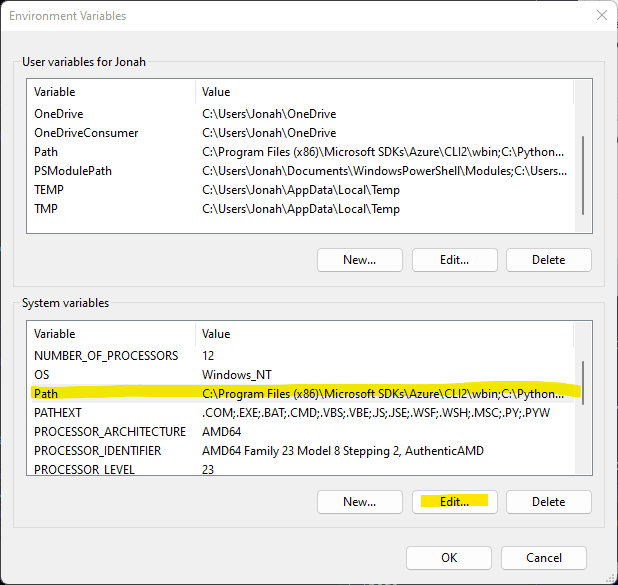 env-variables